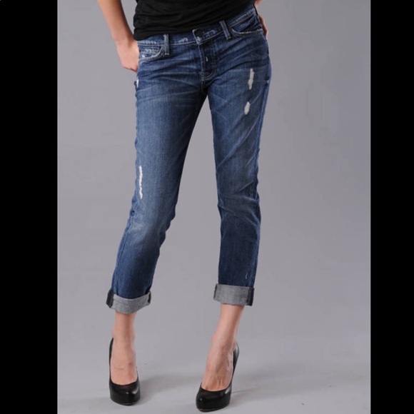 7 For All Mankind Josefina Boyfriend Jeans